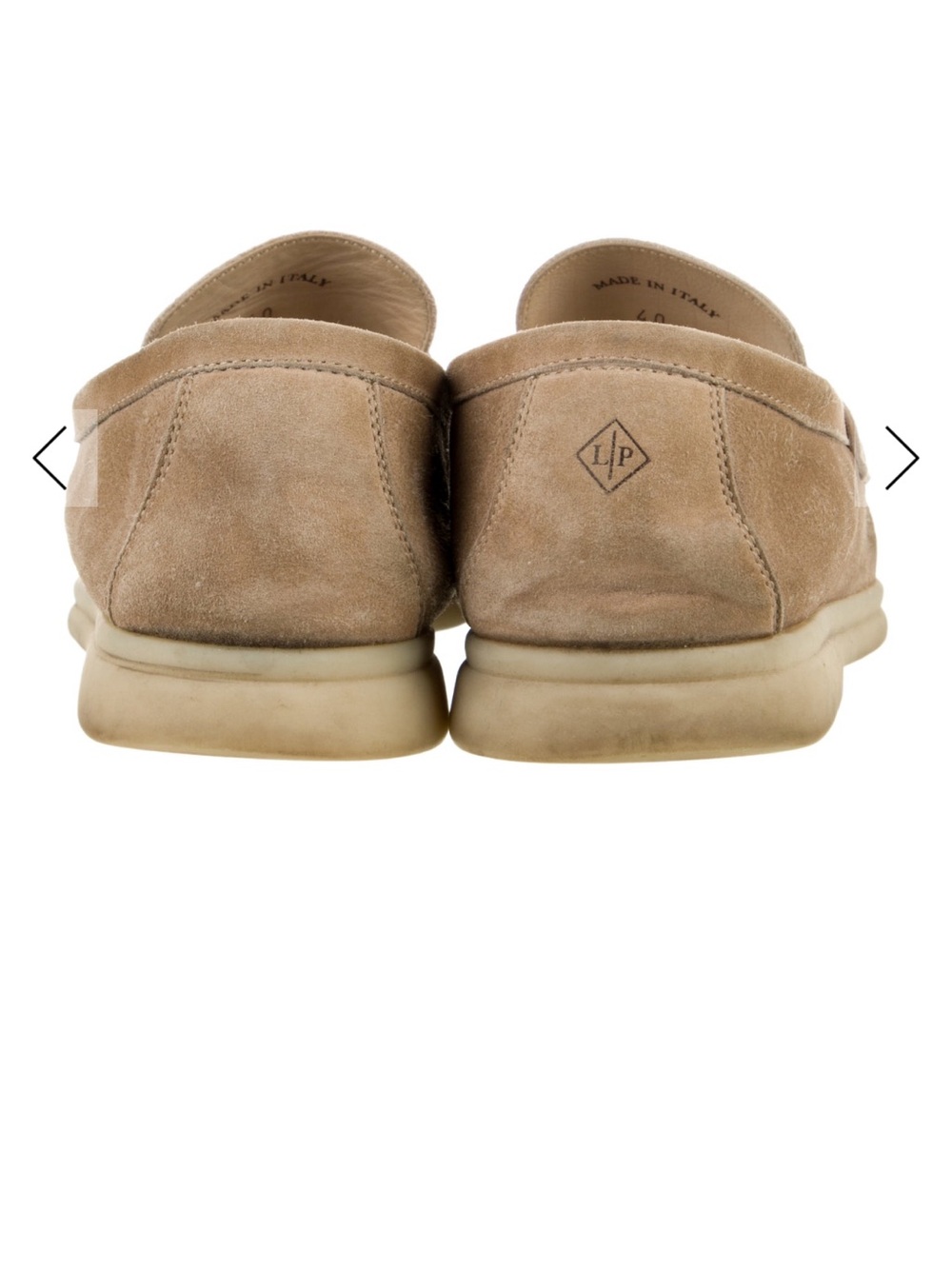 Loro Piana summer walk suede loafers - Picture 4 of 5